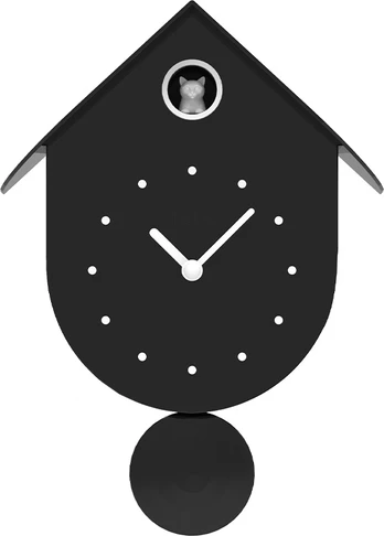 Itotal - Cuckoo Clock Cat - Black (XL3424)