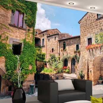 Artgeist Fototapetas - Tuscan alley
