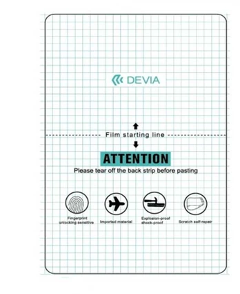 Devia Set foil anticrash for cutting machine 50pcs V2 for smartphone LCD