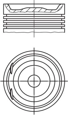 Stūmoklis MAHLE 012 20 00