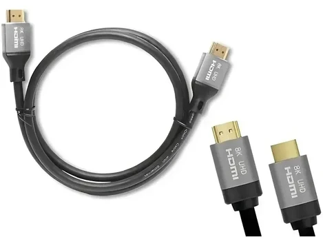Fusion 2.1v HDMI -> HDMI kabelis 8K | 1m | melns