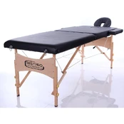 Sulankstomas masažo stalas Classic 2 (Black) kaina