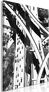 Artgeist Paveikslas - City Geometry (1 Part) Vertical kaina