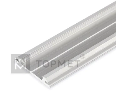 3m LED juostos profilis ARC12 CD/U5, lankstus, neanoduotas aliuminis