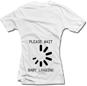 Moteriški marškinėliai "Baby loading"