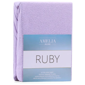 AmeliaHome Paklodė su guma AH RUBY LILAC36 100-120x200+30