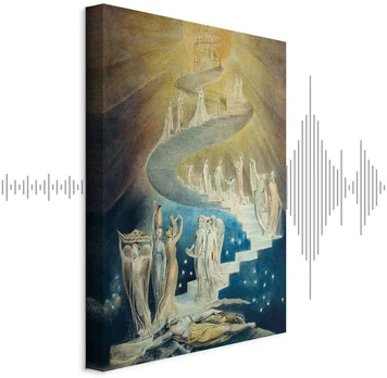 Paveikslas William Blake - Jokūbo kopėčios