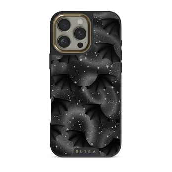 Wingspan - iPhone 16 Pro Case, Elite Dark (MagSafe) / Gold
