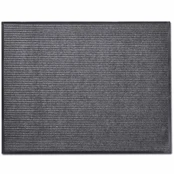 Pilkas pvc durų kilimėlis, 90 x 120 cm kaina