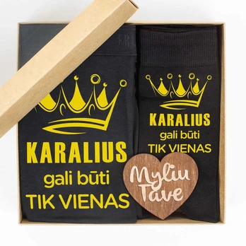 Dovanų rinkinys "Karalius gali būti tik vienas"