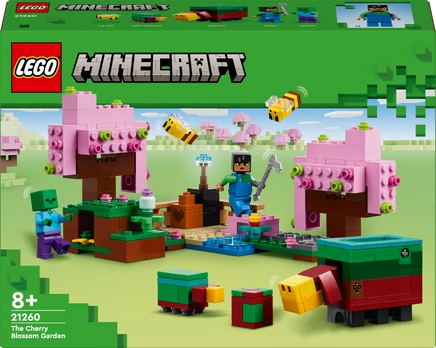 LEGO Minecraft 21260 Žydinčių vyšnių sodas