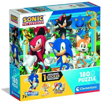 Clementoni CLE puzzle 180 SuperKolor SuperKolor Sonic 29799
