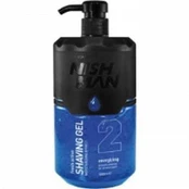 Nishman Shaving Gel 2 Fresh Active Energizing 1000ml kaina