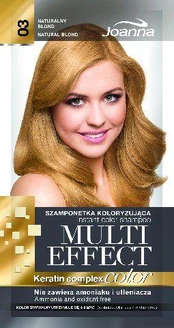 Plaukų dažai Joanna Multi Effect Color Keratin Complex, Natural Blond, 03
