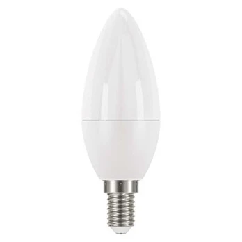 Emos LED bulb Classic Candle 7,3W E14 neutral baltas