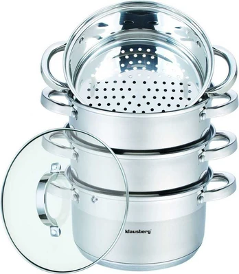 Klausberg garų puodas 5 elementai 20cm KB-7140