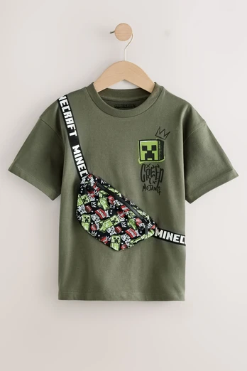 NEXT MINECRAFT marškinėliai, F34118, 128 cm