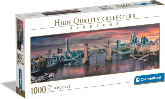 Puzzle 1000 elements Panorama High Quality Across the River Thames
