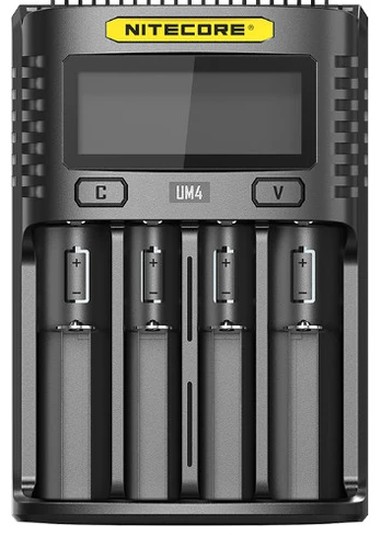 BATTERY CHARGER 4-SLOT/ UM4 NITECORE