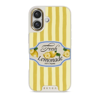 Frizzante - „iPhone 16 Plus“ dėklas, „Elite Light“ (MagSafe) / auksinis