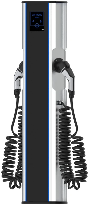 Įkrovimo stotelė CityCharge V2 Plus su įkrovimo laidais