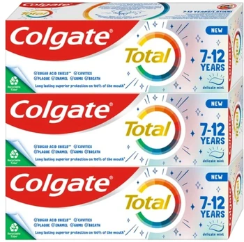 Colgate Children´s toothpaste Total Junior Trio 3 x 50 ml 50ml Unisex