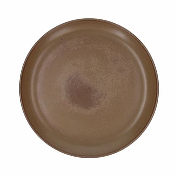 Lėkštė, TERRACOTTA BROWN BISCUIT, Ø21 cm.