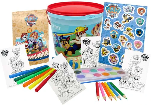 Cyp Brands Paw Patrol activity bucket 46pcs
