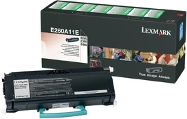 Tonerių kasetė Lexmark E260A11E, juoda kaina