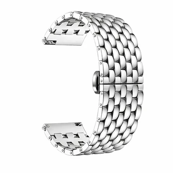 Metalinė apyrankė laikrodžiui, 20 mm/22 mm, 1 vnt.