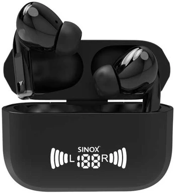 Sinox Lifestyle TWS ausinės. Juoda
