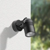 LED lauko sieninis prožektorius 5019, juodas, IP54