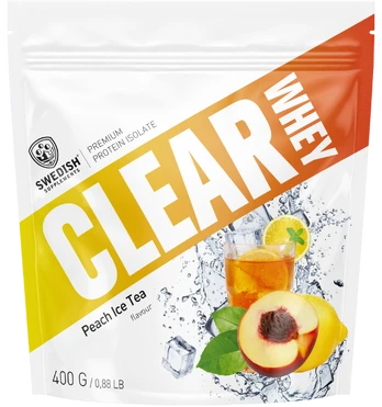 Swedish Supplements Clear Whey, Peach Iced Tea, 400 g