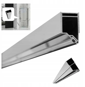 Magnetinis durų uždarymo adapteris "Molier chrom