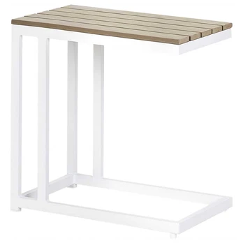Beliani Staliukas sodo MESSINA 60 cm 35 cm Baltas