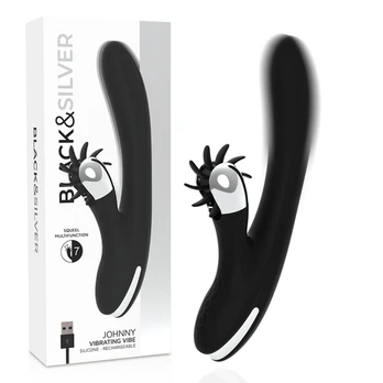 Black&Silver Johnny Vibrating Vibe