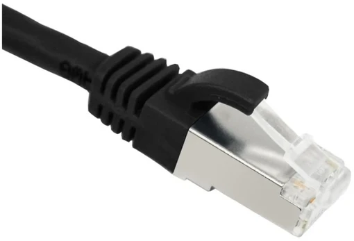 SCP C6PCSH-5M-BK, 5 m, Cat6, F/FTP (FFTP), RJ-45, RJ-45, Juodas