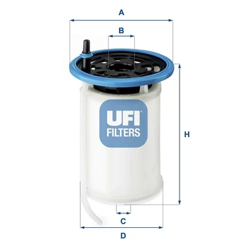 Kuro filtras UFI 26.079.00