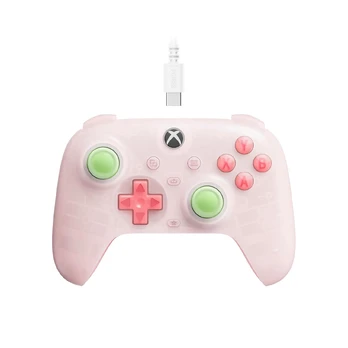 8BitDo Ultimate Mini Wired Xbox Pad Clear Pink