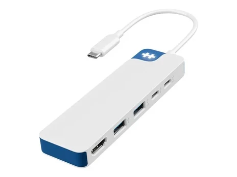 Hyper HyperDrive Flex 5 Port USB-C Hub, Blue | Hyper