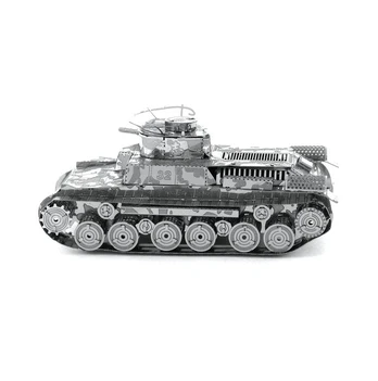 Metalinis 3D konstruktorius Metal Earth Chi-Ha Tank