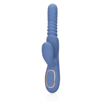 Loveline By Shots Rotating Beads and Thrusting Rabbit Vibrator