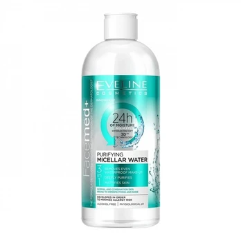 EVELINE FACEMED+ PURIFYING micelinis vanduo, 400 ml