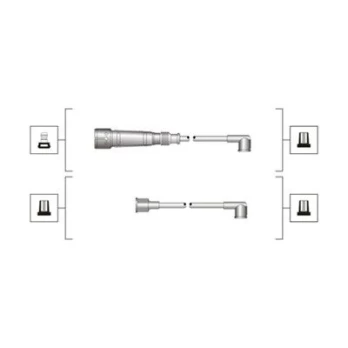 Uždegimo laido komplektas MAGNETI MARELLI 941319170003
