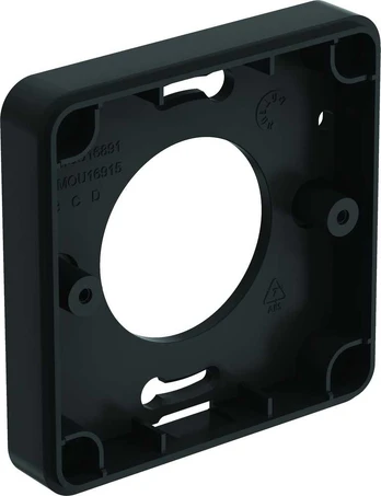 Uponor Smatrix Base sienas adapteris T-149 A-14X juodas