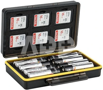 JJC BC 3SD6AA Multi Function Battery Case