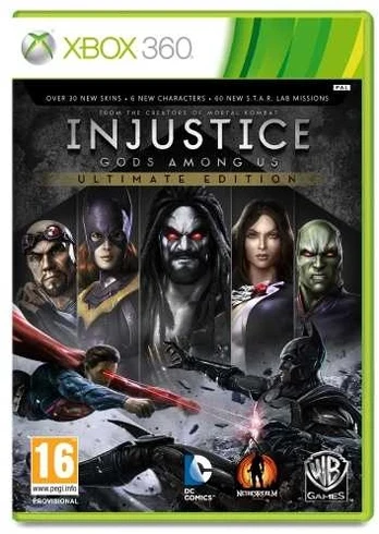 Injustice: Neteisybė: Gods Among Us – Ultimate Edition – XBOX 360