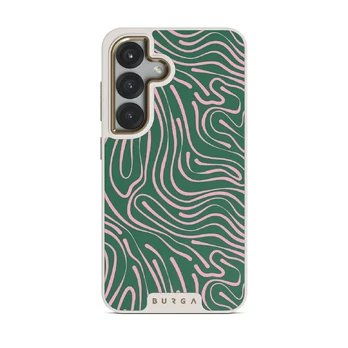 Hawaiian Breeze - Samsung Galaxy S25 Plus Case, Elite Light (Magnetic) / Gold