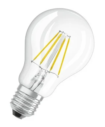 Ledvance 3,4W LED lemputė CLASSIC A, E27, skaidri, 300°, 2700K