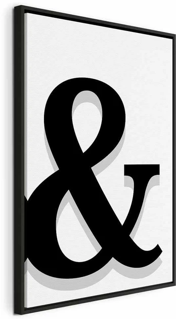 Artgeist Paveikslas - Decorative Letter (1 Part) Vertical